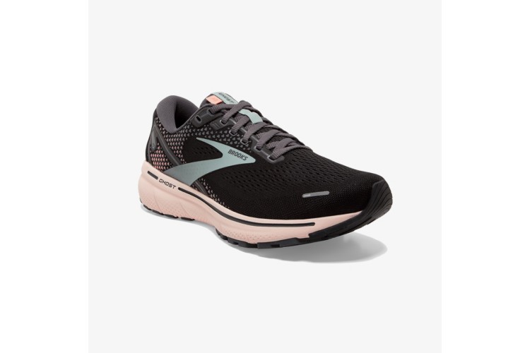 Brooks Ghost 14 Black / Pearl / Peach