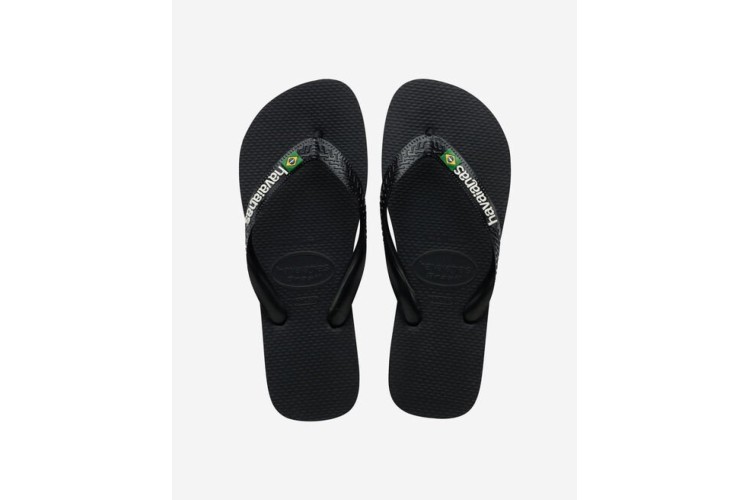 Havaianas Brazil Logo Black